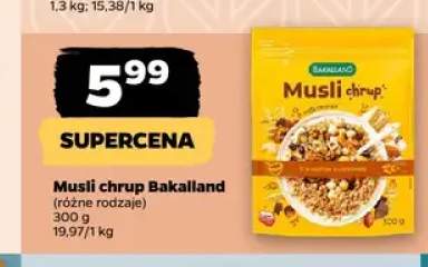 Musli chrup Bakalland