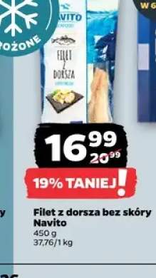 Filet z dorsza bez skóry Navito