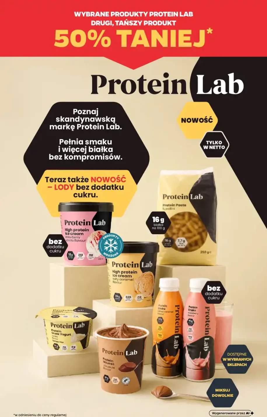 Produkty Protein Lab +7 wariantów