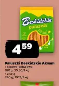 Paluszki z solą Beskidzkie Aksam +1 wariant