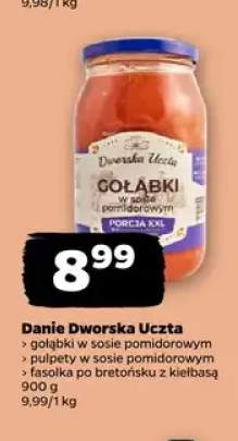 Danie Dworska Uczta gołąbki w sosie pomidorowym +2 warianty