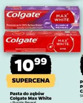 Pasta do zębów Colgate Max White Purple Reveal +1 wariant