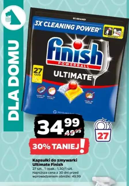 Kapsułki do zmywarki Ultimate Finish