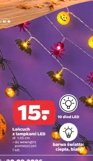 Łańcuch z lampkami LED