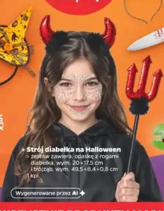 Strój diabełka na Halloween