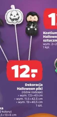 Dekoracja Halloween piki