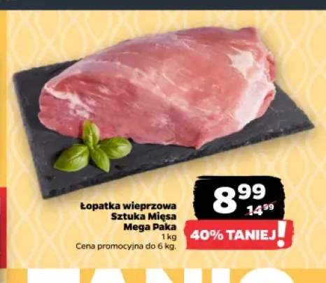 Łopatka wieprzowa Sztuka Mięsa Mega Paka