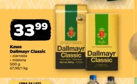 Kawa ziarnista Dallmayr Classic +1 wariant