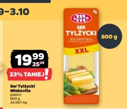 Ser Tylżycki w plastrach Mlekovita