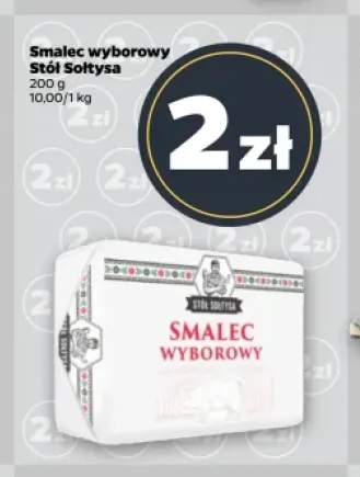 Smalec wyborowy Stół Sołtysa