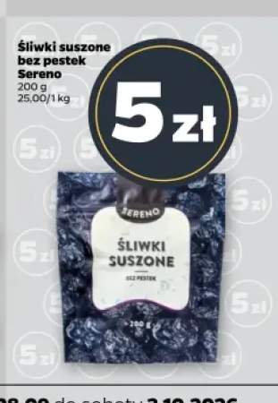 Śliwki suszone bez pestek Sereno