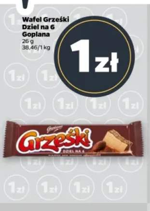Wafel Grześki Dziel na 6