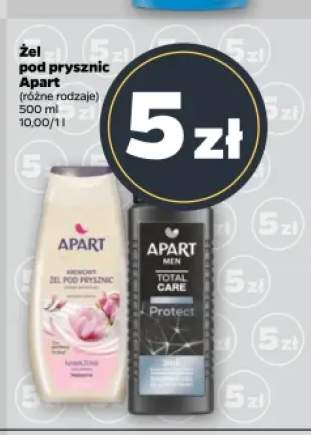 Żel pod prysznic Apart nawilżenie +1 wariant