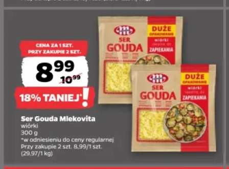 Ser gouda wiórki Mlekovita