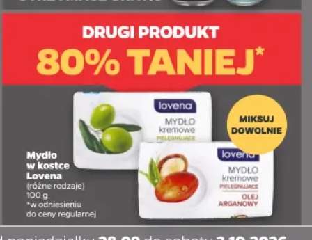 Mydło w kostce oliwkowe Lovena +1 wariant