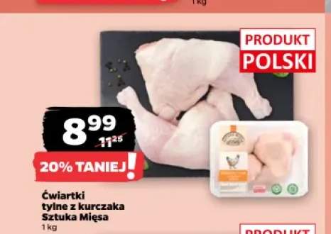 Ćwiartki tylne z nogi kurczaka Sztuka Mięsa