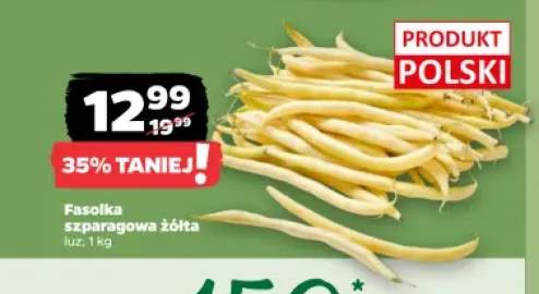 Fasolka szparagowa żółta