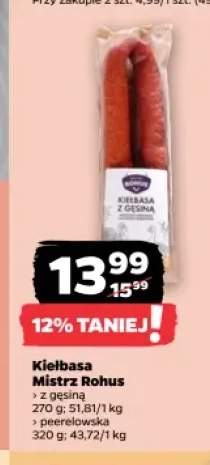 Kiełbasa z gęsiną Mistrz Rohus +1 wariant