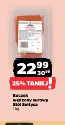 Boczek wędzony surowy Stół Sołtysa