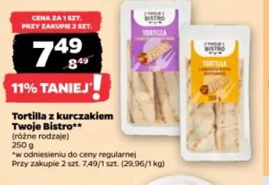 Tortilla z kurczakiem Twoje Bistro