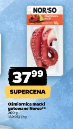 Ośmiornica macki gotowane Norso