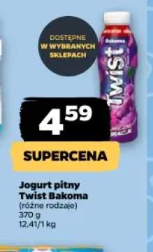 Jogurt pitny Twist Bakoma
