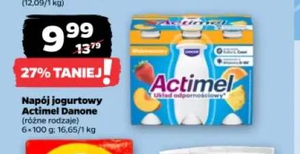 Napój jogurtowy Actimel Danone 6-pak