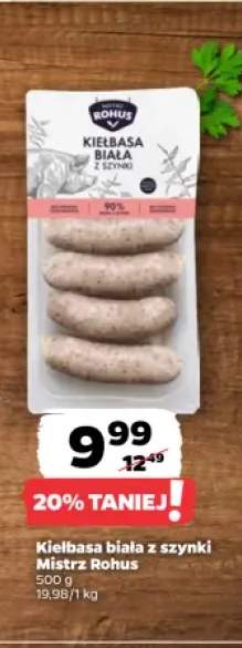 Kiełbasa biała z szynki Mistrz Rohus