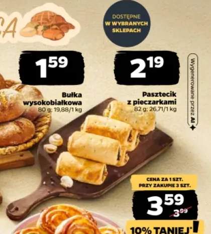 Pasztecik z pieczarkami