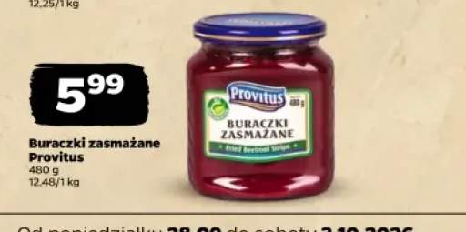 Buraczki zasmażane Provitus