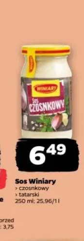 Sos Winiary czosnkowy +1 wariant