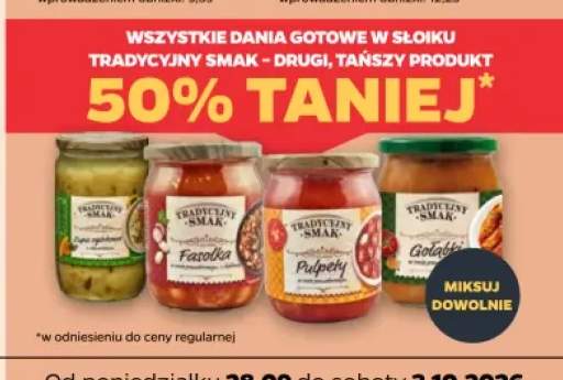 Dania gotowe w słoiku Tradycyjny Smak +4 warianty