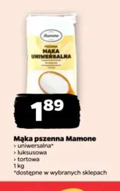 Mąka pszenna uniwersalna Mamone +2 warianty