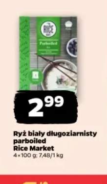 Ryż biały długoziarnisty parboiled Rice Market 4-pak
