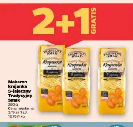 Makaron krajanka 5-jajeczny Tradycyjny Smak
