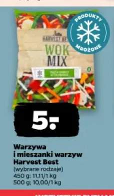 Warzywa i mieszanki warzyw Harvest Best