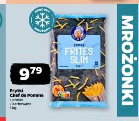Frytki proste Chef de Pomme +1 wariant
