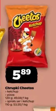 Chrupki Cheetos ketchup +2 warianty