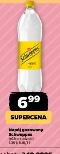 Napój gazowany Schweppes