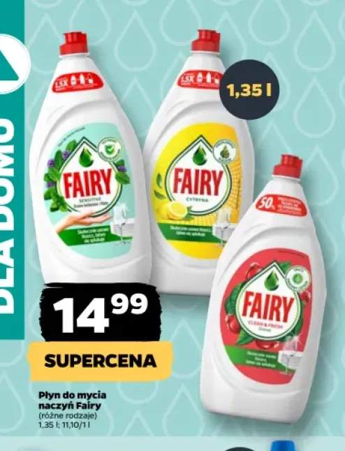 Płyn do mycia naczyń Fairy