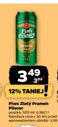 Piwo Zlatý Pramen Pilsner