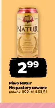 Piwo Natur Niepasteryzowane
