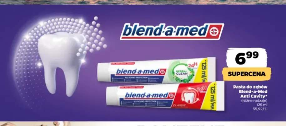 Pasta do zębów Blend-a-Med Anti Cavity Herbal Clean +1 wariant