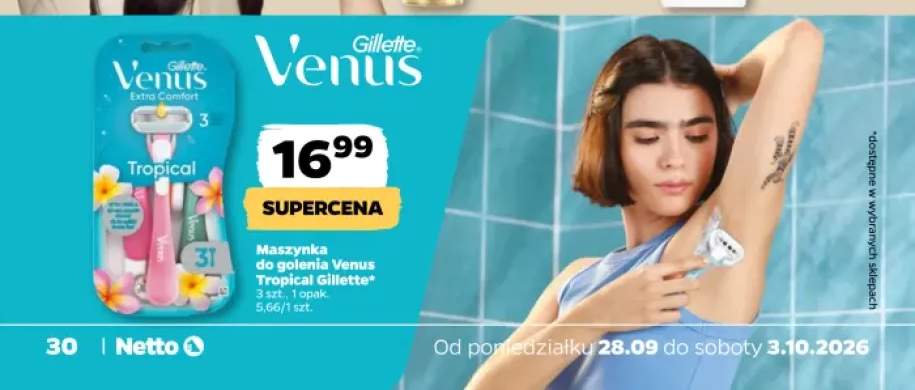 Maszynka do golenia Venus Tropical Gillette 3-pak