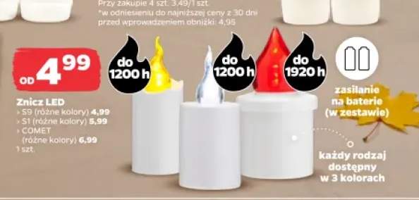Znicz LED Comet +2 warianty