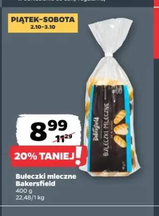 Bułeczki mleczne Bakersfield