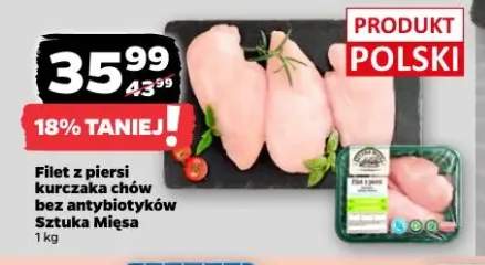 Filet z piersi kurczaka chów bez antybiotyków Sztuka Mięsa