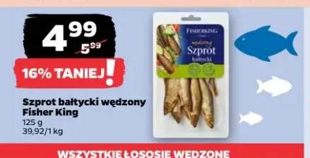 Szprot bałtycki wędzony Fisher King