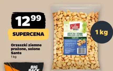 Orzeszki ziemne prażone solone Sante