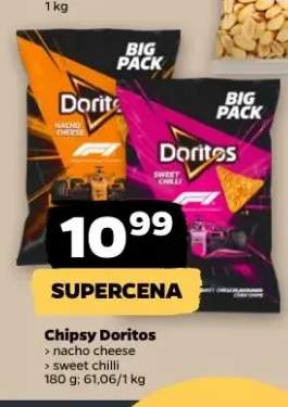 Chipsy Doritos nacho cheese +1 wariant